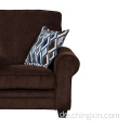 Fabrikpreis Einsitzer Polsterung Stoff Sofa Sets Velvet Couch Moderne Wohnzimmermöbel